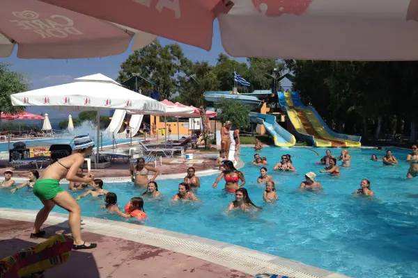 Camping Golden Sunset