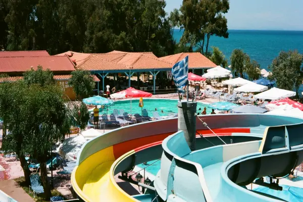 Camping Golden Sunset