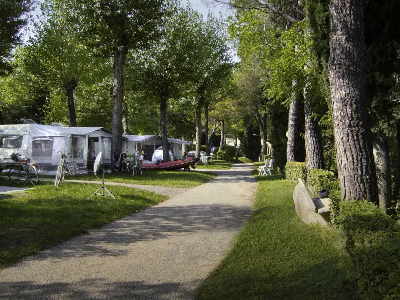Parcelă camping