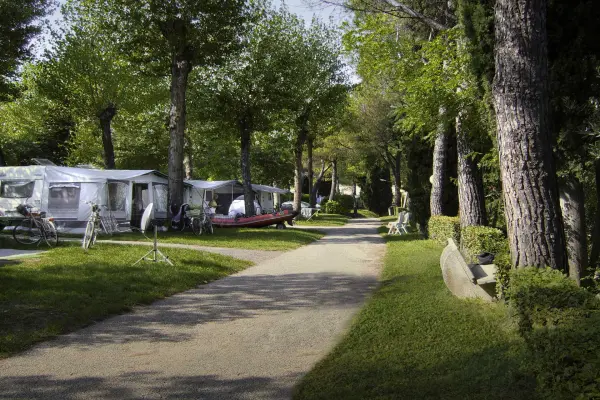 Parcelă camping